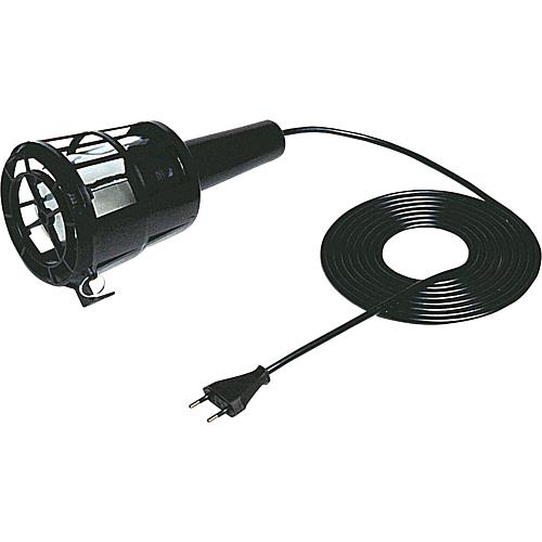 Plastic hand lamp 60 W with 5m cable