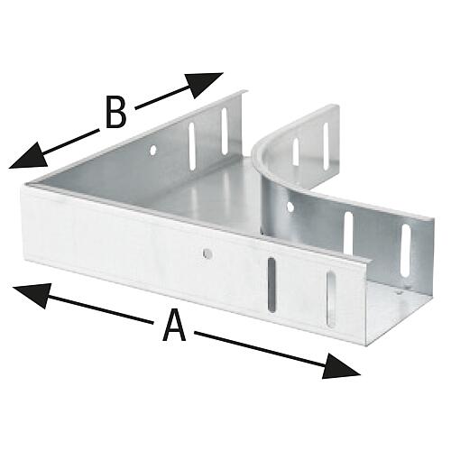 Bogenstück 90° 100mm B9060100