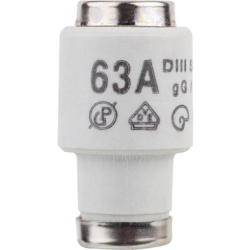 Diazed fuse insert DIII 63 A, PU 5