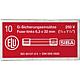 Fusible p courant faible 20 A a action instantanee 1 sachet de 10 pcs, 6,3x32mm