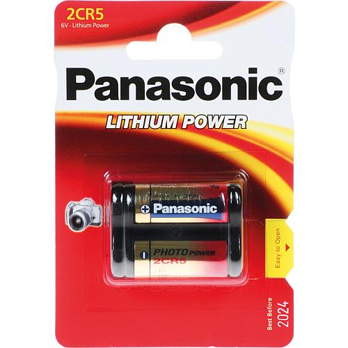 Pile appareil photo Panasonic Lithium 2CR-5MEP Standard 1