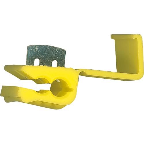 Cable junction clip yellow, 5.5mm2 100 off