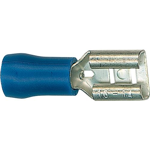 Female crimp, blue, half insulated Standard 1