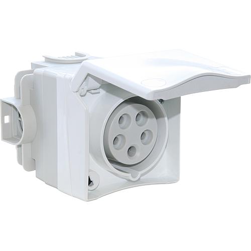 CEE flush-mounted socket PCE Standard 1