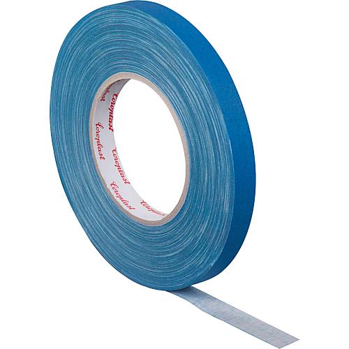 Ruban en tissu adhesif bleu largeur 15 mm Longueur 50 metres