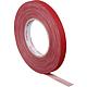 Fabric adhesive tape red 15mm wide 50m long