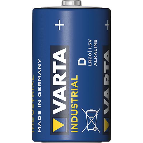 VARTA INDUSTRIAL Batteries Mono D LR20 ALKALINE, PU = 20 units