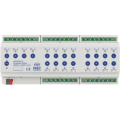 Appareil modulaire AKS actionneur de commutation, 16A, 230VAC, charge C 140µF standard, REG Standard 6