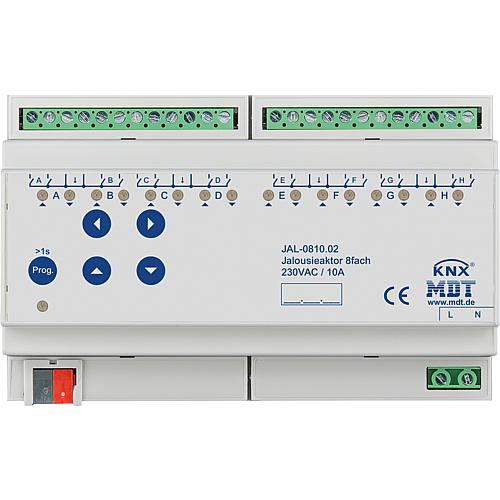 Jalousieaktoren REG 230 V AC, bis 600 W, MDT Anwendung 2