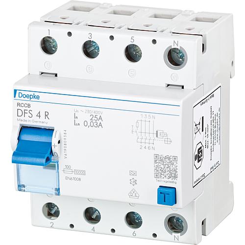 Doepke DFS4 025-4/0.03-A R 4-pole RCD