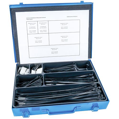 Adhesive socket range for cable ties, 400-piece Standard 2