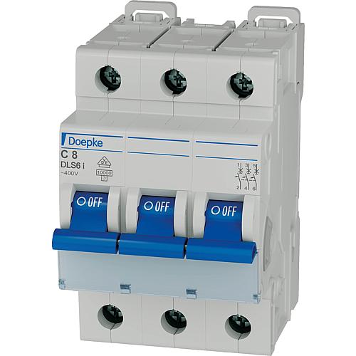 Circuit breaker Doepke DLS 6i, C8, 10KA 3-pole