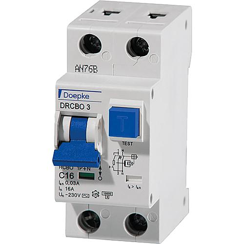 FI/LINE PROTECTION Switches Doepke DRCBO 3 C16/0.30/1N-A 2-pole