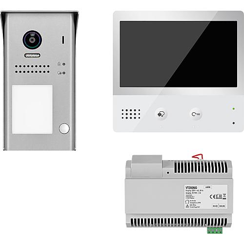 Video door intercom system VT200 surface-mounted set Standard 1