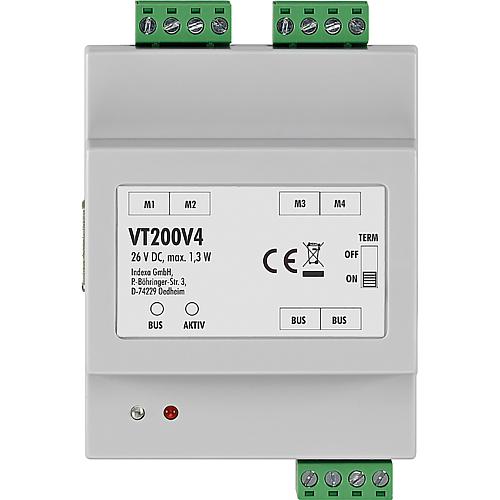 REG, 4-fach Verteiler VT200V4 für Türsprechanlage VT200 Standard 1