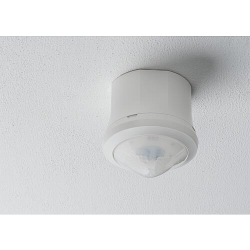 theMova S360-100 flush-mounted WH motion detector Anwendung 1