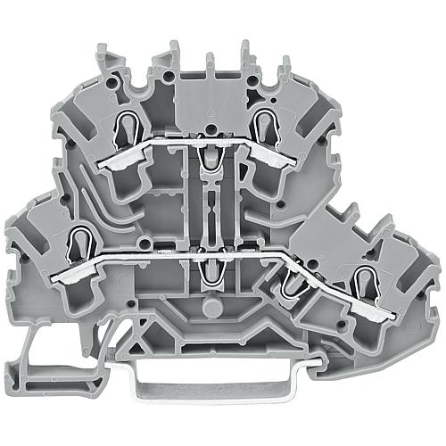 Double-deck terminal block Wago 2002-2201 PU: 50 pieces