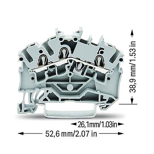 Installation terminal blocks, Series 2002 Wago Anwendung 1