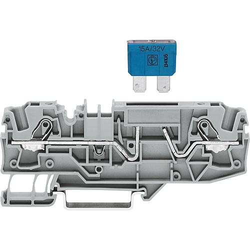 4-Condcteur-Borne de passage Wago 2002-1404 UE 100 pièces