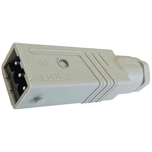 Hirschmann connector 3-pole for conductors up to 1.5mm² Version: STAS 3