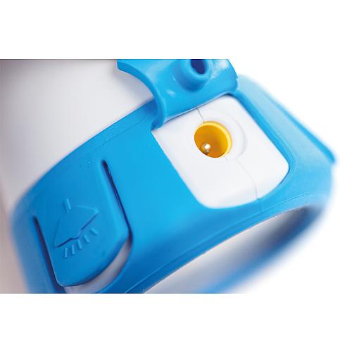 Ensemble d'éclairage et d'alimentation à batterie solaire Mobile One Blue, lampe torche avec stockage d'énergie intégré Anwendung 1