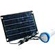 Solar cordless light and current Set Mobile One Blue, torch with integrated energy storage Standard 1