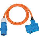 Camping/Maritime CEE extension cable IP44 CEE plug, angled coupling 230V/16A