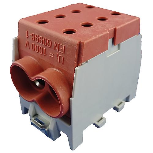 Main cable junction terminal colour: brown, 1-pole 2x in. 70mm²/2x out. 70 mm²