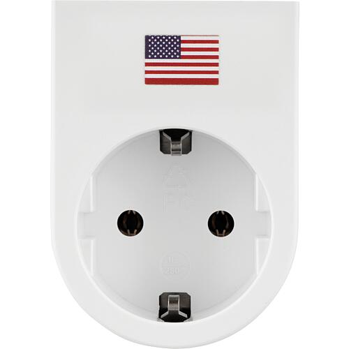 Travel adapter Traveler Plus Standard 2