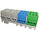 Main conductor (branch terminals) Colour: 3x grey,1x blue,1x green 10xinput 25mm²/14xoutput 16mm²