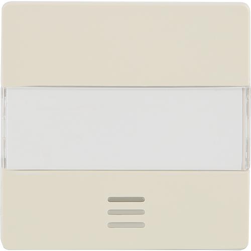 Rocker with labelling field/window Electric white/55 mm x 55 mm Protection type IP20 / 1 piece