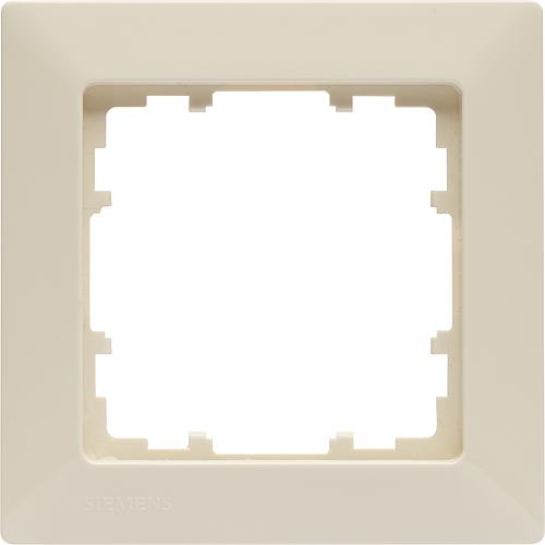 Frames 80 mm dimensions 1fach, 80 mm x 80 mm electric white / 1 unit