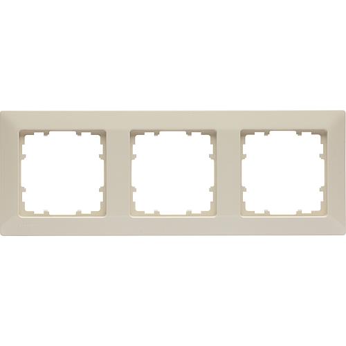 Frame, DELTA LINE, electric white (RAL 1013) series I-system Standard 3