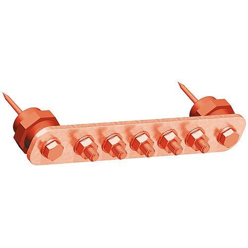 Industrial potential equalisation rail, model 1802/... Standard 1