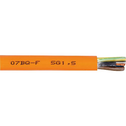 Flexible cable XO7BQ-F - 7G orange 50m roll