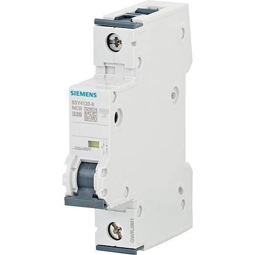 Circuit breaker Siemens, 10KA, 1-pin, B20A, 5SY4120-6