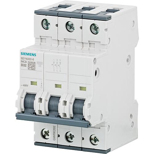 Disjoncteurs automatiques de Siemens SENTRON, 10 kA