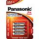 Alkali Batterien Panasonic PRO Power, Micro AAA Standard 1