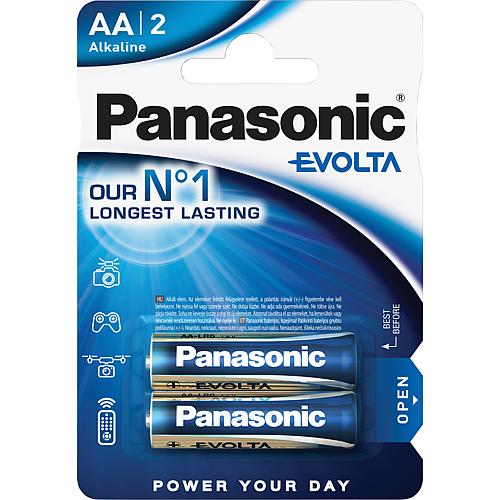 Panasonic EVOLTA batteries, Mignon, AAA Standard 1