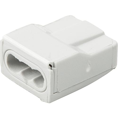 3-pole plug-in terminal block, 1mm² - 2.5mm², PU = 100 pieces