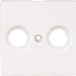 System M, cover for SAT antenna socket, 2-gang Merten