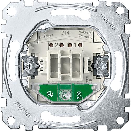 Flush-mounted off/toggle control switch Standard 1