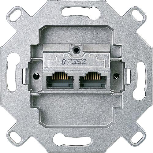 Data socket 2-way Standard 1