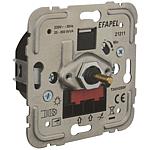 Flush-mounted insert rotary dimmer off toggle switch FARO