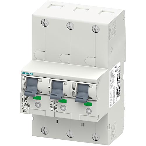 Main circuit breaker (SHU) 3x1-pin, E40, 400V