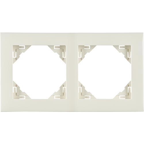 Frame base, 2-way, old white