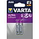 Pile VARTA Professionnelle Lithium LR03 AAA micro Paquet 2 pces