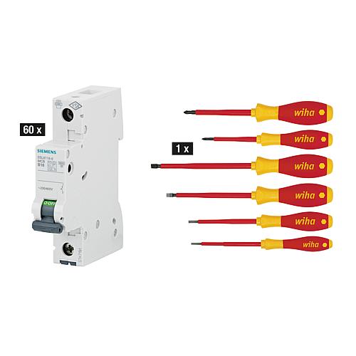 Lot 2 de commutateurs LS Siemens 61 pieces