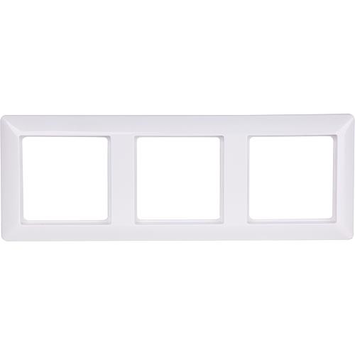 Jung AS 583 WW cover frame triple, Alpine white