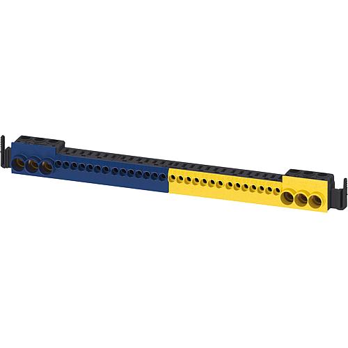 N-PE terminal strip, plug-in Standard 1